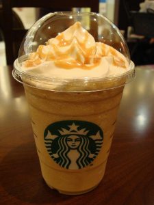 スタバ キャラメル フラペチーノ